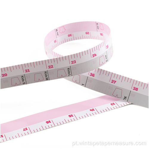 Fita de papel laminado rosa descartável de 60 polegadas